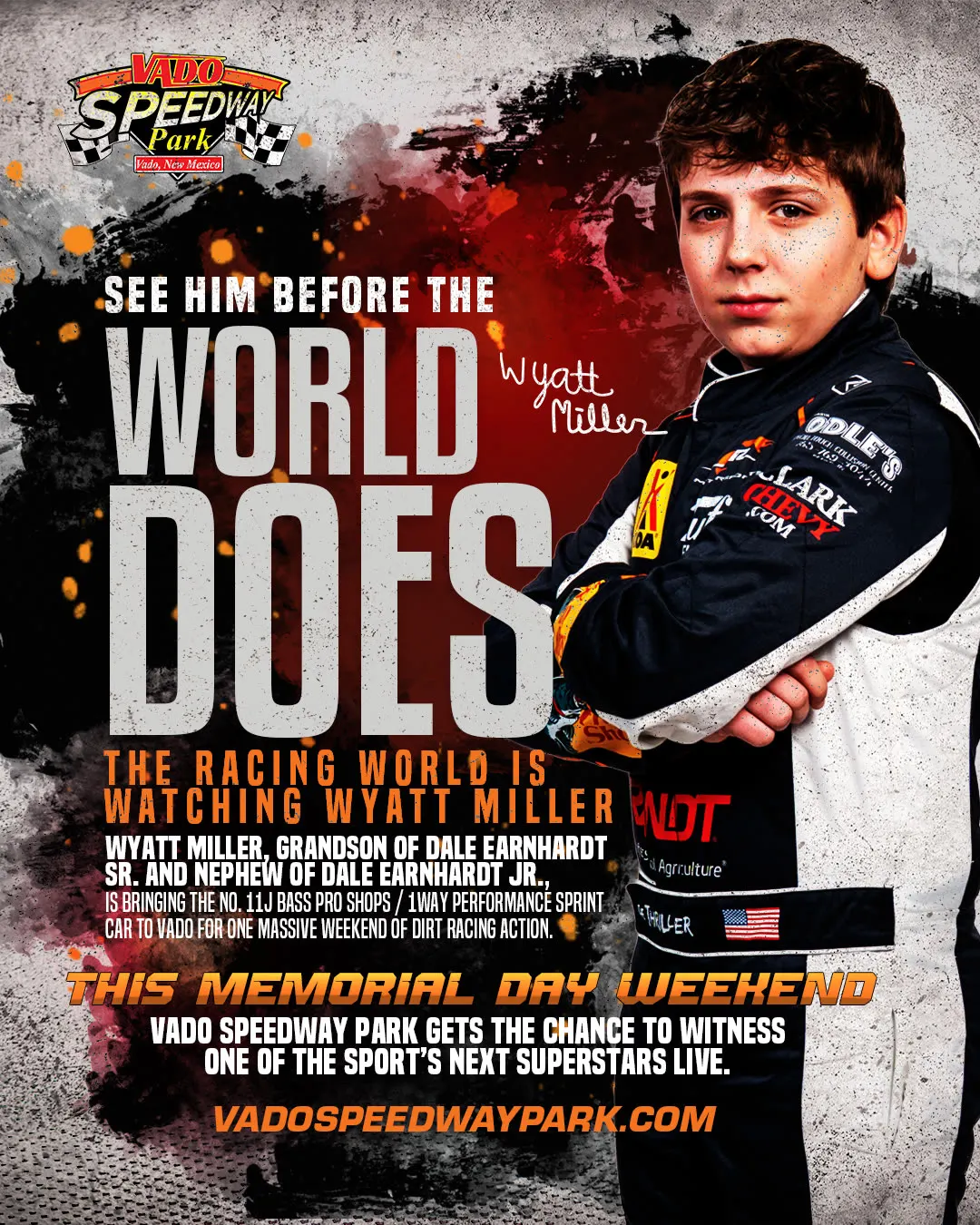 Vado Speedway · Race Season Creative